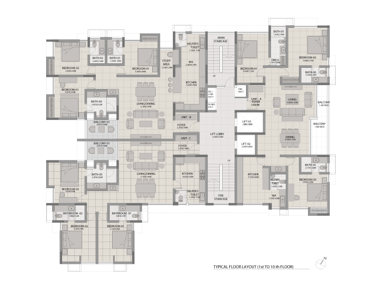 Typical Floor Plan