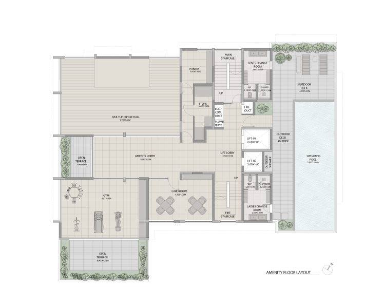 Amenity Floor Plan